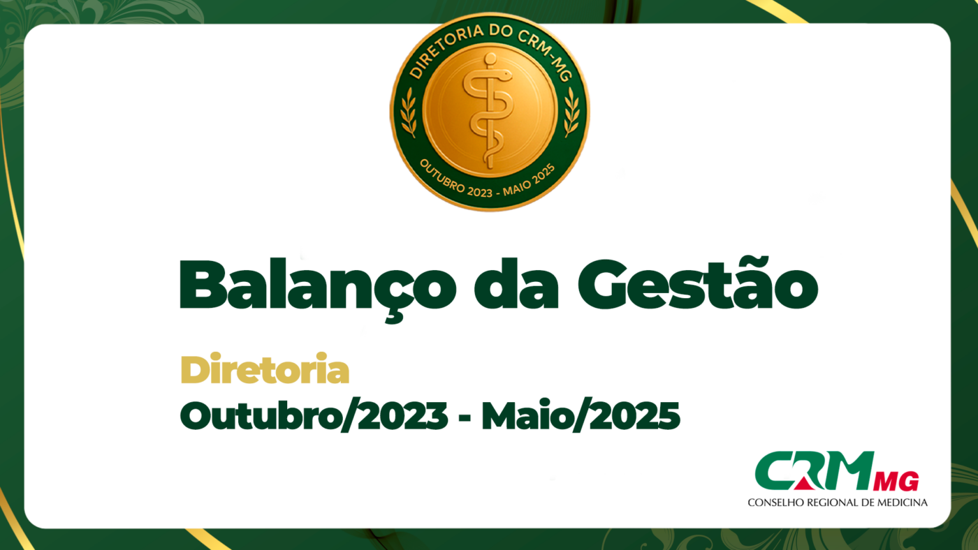 Live / Podcast -Balanço da Gestão 2023-2025 do CRM-MG