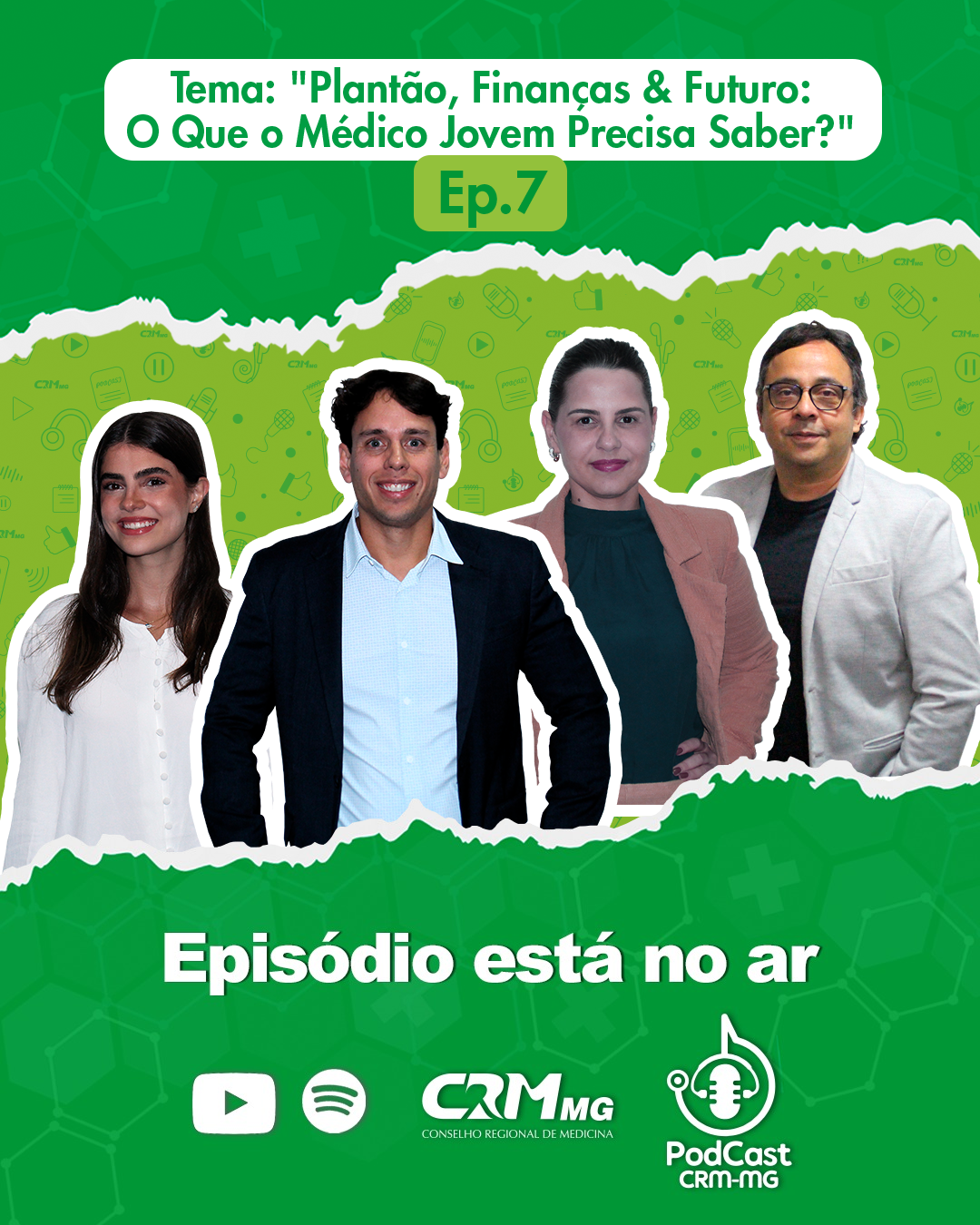 Ep.7: Plantão, Finanças & Futuro: O Que o Médico Jovem Precisa Saber?